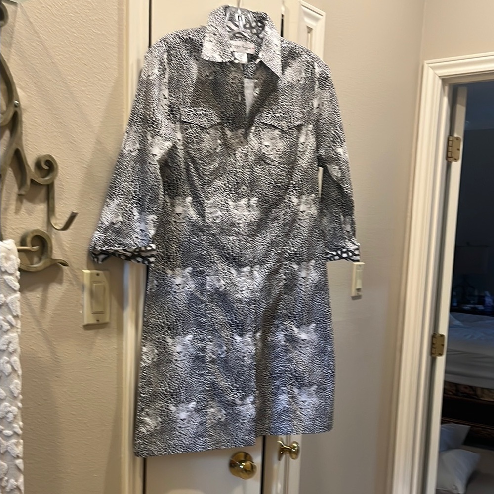 dizzy Lizzie cheetah shirt dress
